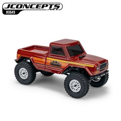 JCI Warlord tucked 1/24th crawler body (Fits - Axial SCX24, 5.2" WB)