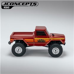 JCI Warlord tucked 1/24th crawler body (Fits - Axial SCX24, 5.2" WB)