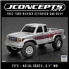 1992 Ford Ranger extended cab, crawler body (Fits - SCX24 for 6.1" wheelbase)
