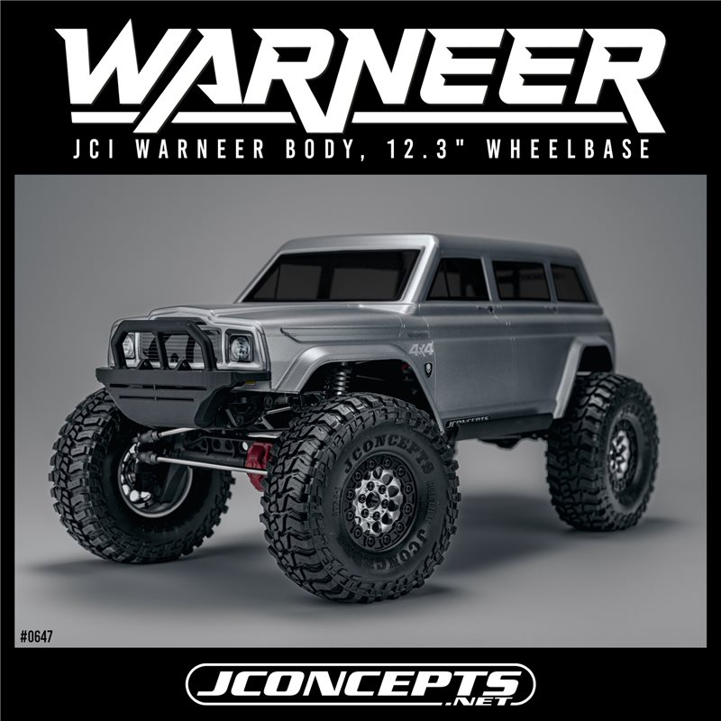 JCI Warneer tucked SUV, 12.3" wheelbase - (Fits Traxxas TRX-4 Sport, Enduro, Axial 12.3" wheelbase)