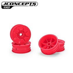 Pioneer - RC10 2.2" front wheel, non-flanged bearing, retro pink - 4pc