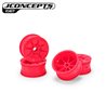 Pioneer - RC10T 2.2" narrow front wheel, retro pink - 4pc
