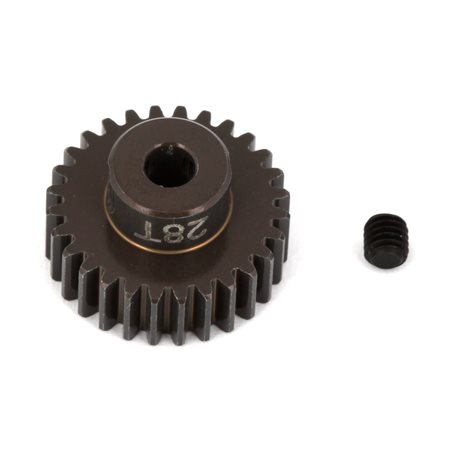 motordrev / pinion 28T 48P aluminium