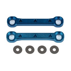 SR7 Arm Mounts A & B blue aluminum