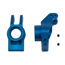 SR7 FT Rear Hubs blue aluminum
