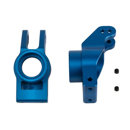 SR7 FT Rear Hubs blue aluminum