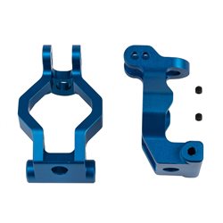 SR7 FT Caster Blocks blue aluminum