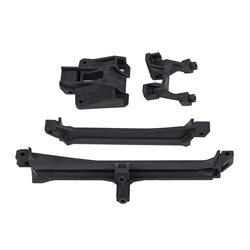 SR7 FT Upper Chassis Brace Set carbon