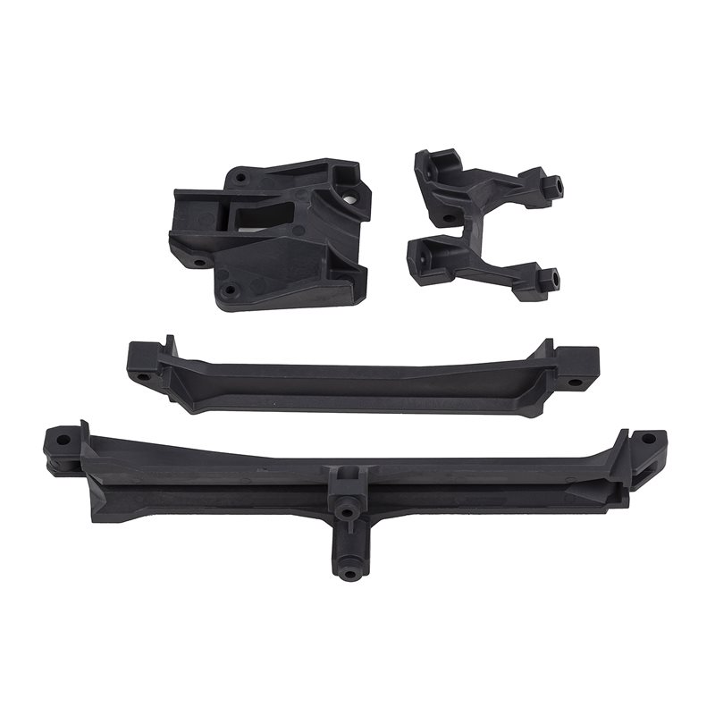 SR7 FT Upper Chassis Brace Set carbon