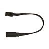 125mm Servo Wire Extension black (4.92 in)