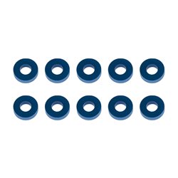 bricka 78x35x20mm aluminium blå