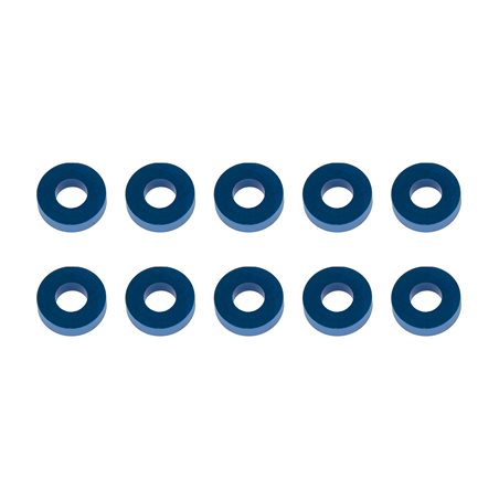 bricka 78x35x20mm aluminium blå