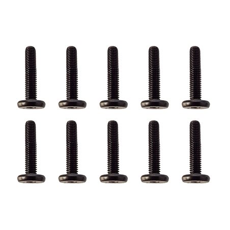 Screws M3x0.5x16mm LP SHCS black