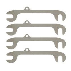 RC12R6 Front Ride Height Shims steel