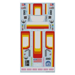 RC10 Graphite Kit Decal Sheet