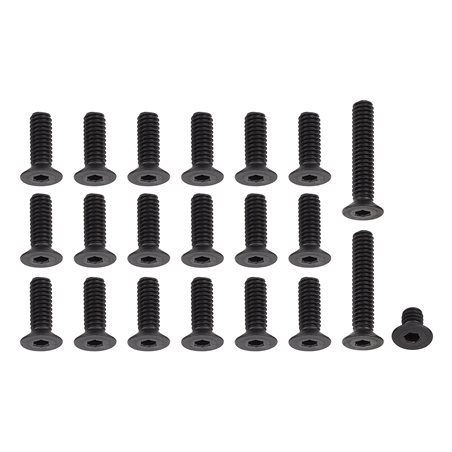 RC10CC 8-32 Screw Set black