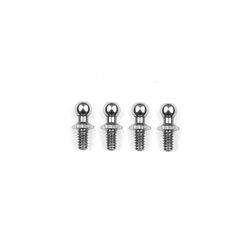 RC10 Ballstuds 3.9mm Silver