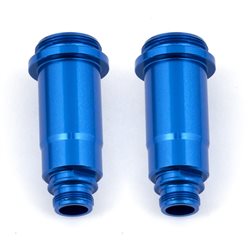 stötdämparkropp / stötdämparhus 12x27.5mm blå aluminium