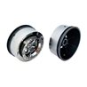 Drag Rear Wheels 2.2 in / 3.0 in 12 mm hex black chrome