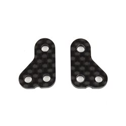 RC10T6.2 Steering Arm +1mm carbon fiber