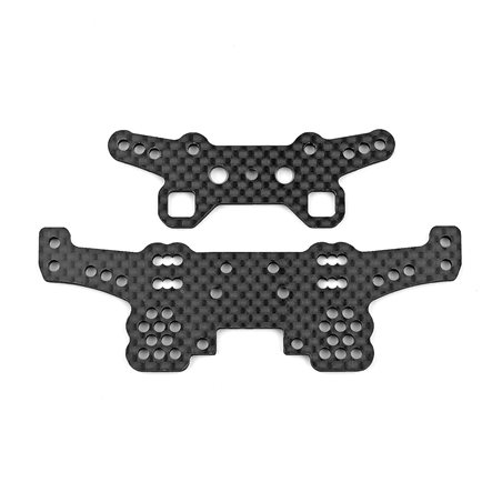 DC10 Shock Towers front and rear carbon fiber