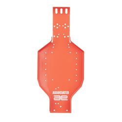 RC10T Nose Plate Neon Red