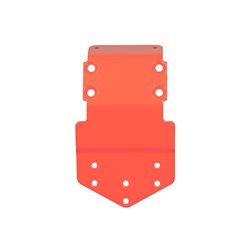 RC10T Nose Plate Neon Red