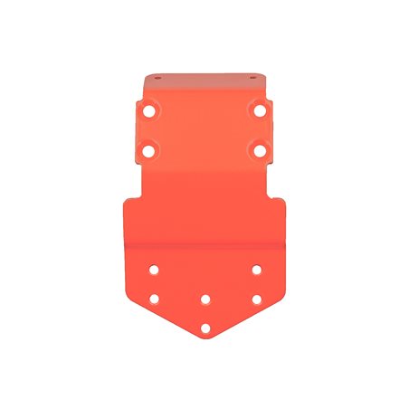 RC10T Nose Plate Neon Red