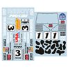 RC10T Cliff Lett Team Moo Decal Set