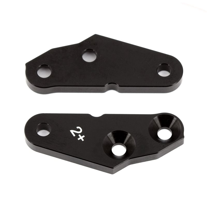 FT RC8B3 Steering Block Arms +2 deg. aluminum