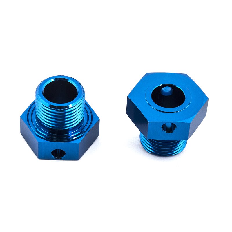 RC8B3 Wheel Hexes +2mm wide