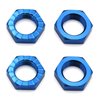 FT Wheel Nuts 17 mm blue