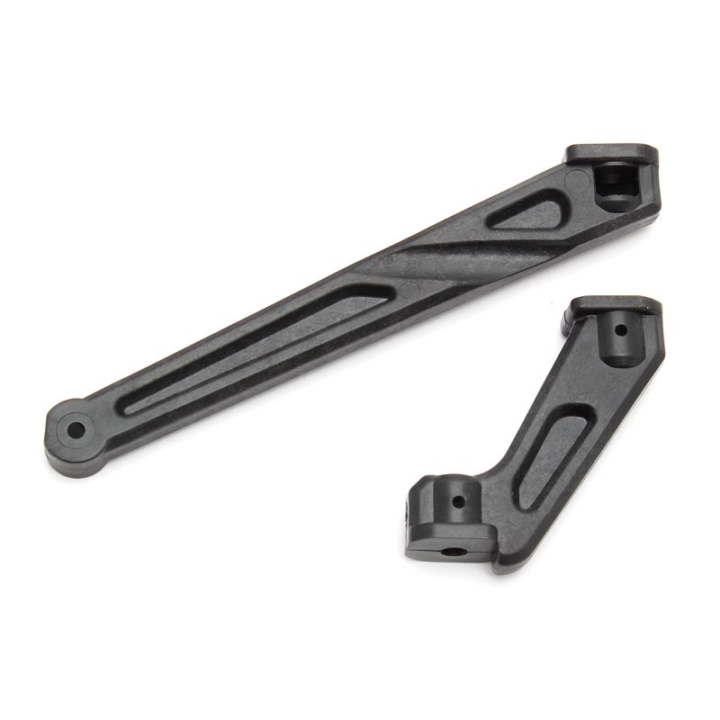 RC8B3 Chassis Braces short (front and rear)