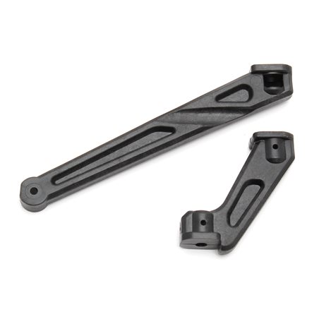 RC8B3 Chassis Braces short (front and rear)