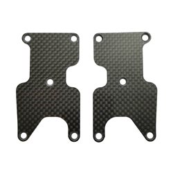 RC8B3.2 FT Rear Suspension Arm Inserts carbon fiber 1.2mm