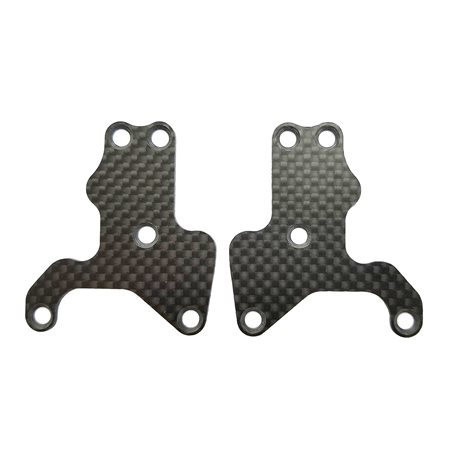 RC8B3.2 FT Front Suspension Arm Inserts carbon fiber 1.2mm