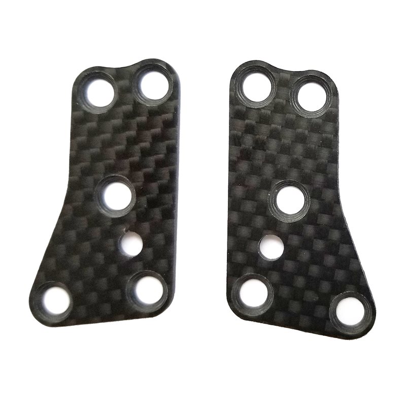 RC8B3.2 FT Front Upper Suspension Arm Inserts carbon fiber 1.2mm