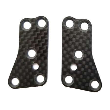 RC8B3.2 FT Front Upper Suspension Arm Inserts carbon fiber 1.2mm