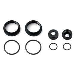 fjäderspännare 16mm svart aluminium