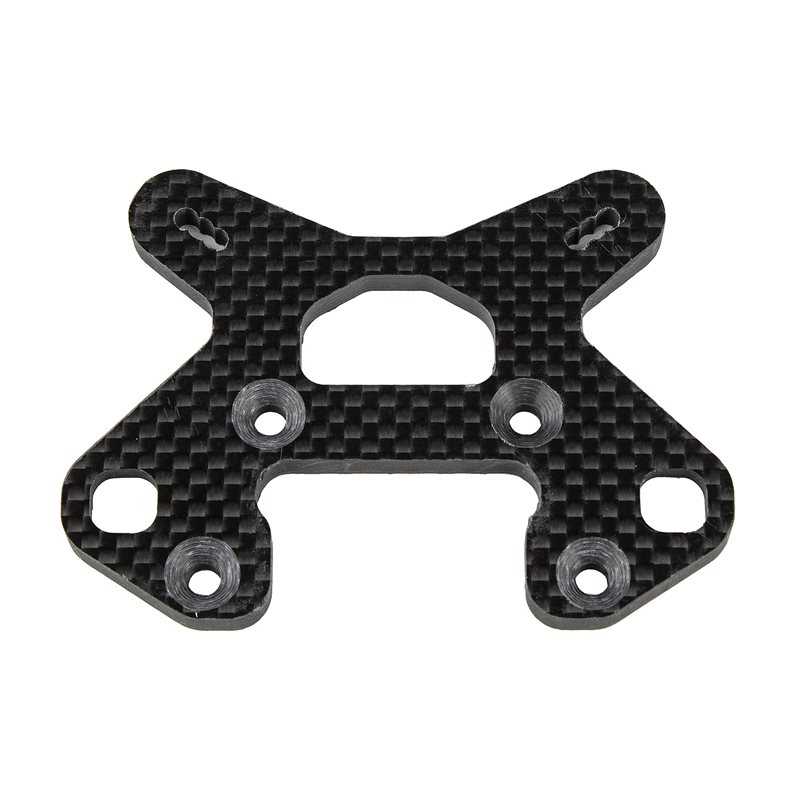 RC8B4.1 FT Front Shock Tower 26.5 carbon fiber