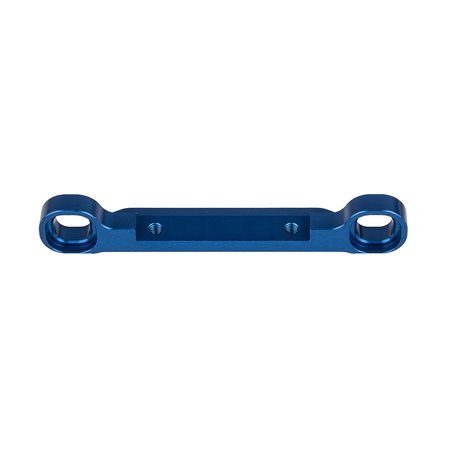 RC8B4.1 Upper Link Mount angled blue aluminum