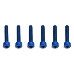 FT Screws Blue Aluminum M3x16 mm SHCS