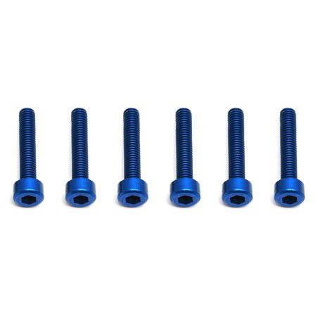 FT Screws Blue Aluminum M3x16 mm SHCS