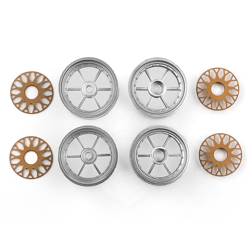 RC10DS Wheels front and rear