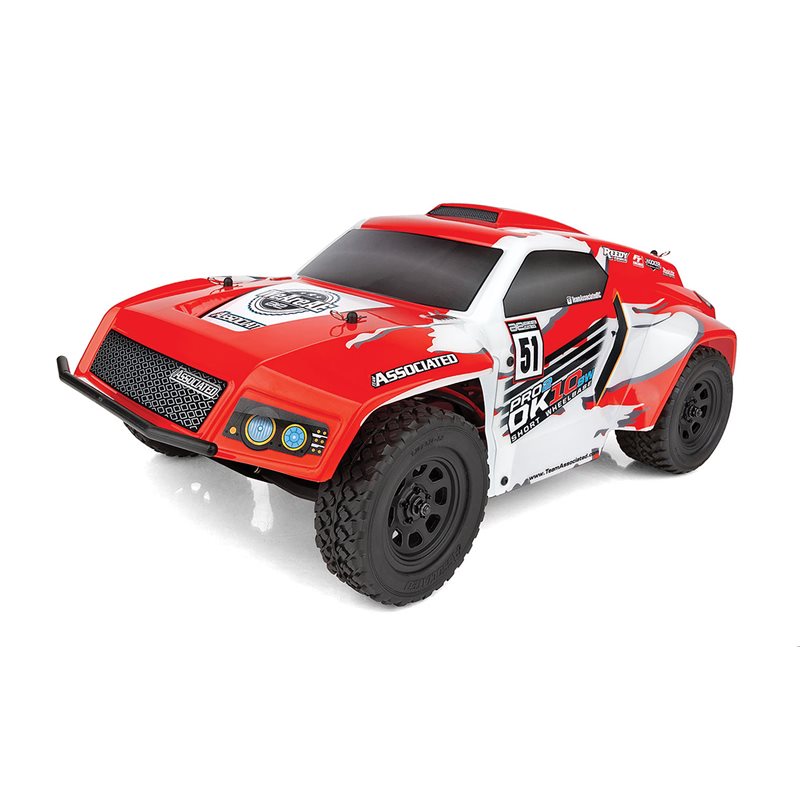 Pro2 DK10SW Dakar Buggy (RTR) röd/vit