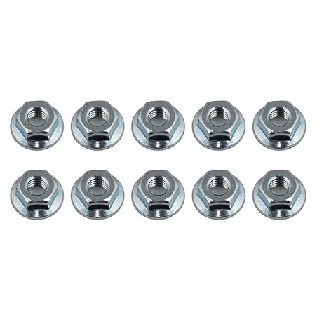 Nuts M4 Serrated Wheel Nuts