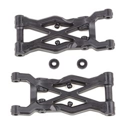 RC10B6.2 FT bakre bärarmar 75mm kolfiberförstärkt