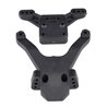 RC10B6 FT Top Plate and Ballstud Mount carbon