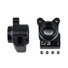 RC10B6.2 FT Rear Hubs black aluminum