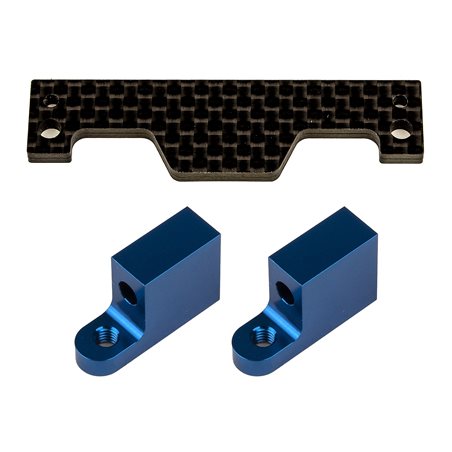 RC10B6.2 FT Servo Mount Set Side Rail Mount